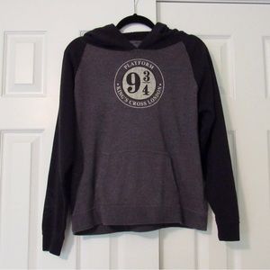 Harry Potter Platform 9 3/4 gray hoodie